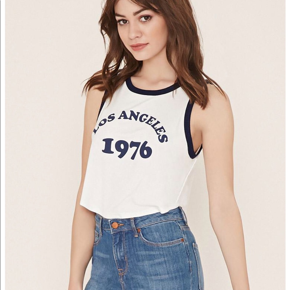 Forever 21 Cropped Tanktop